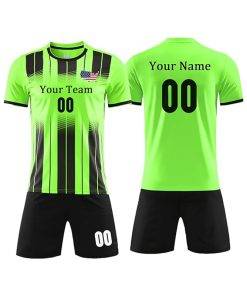 Draktsett Fotboll Grøn