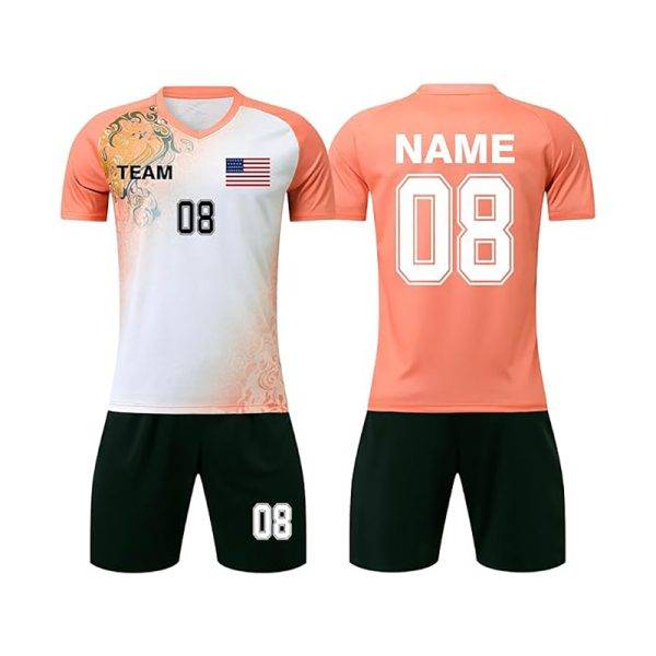 Draktsett Fotboll Orange