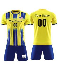 Draktsett Fotboll Gul