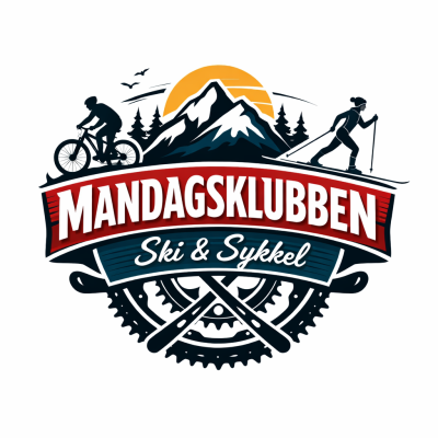 Mandagsklubben Ski & Sykkel logo