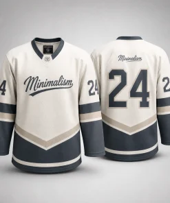 Hockeydrakt med minimalismdesign