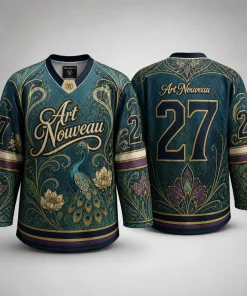 Hockeydrakt med Art Nouveau