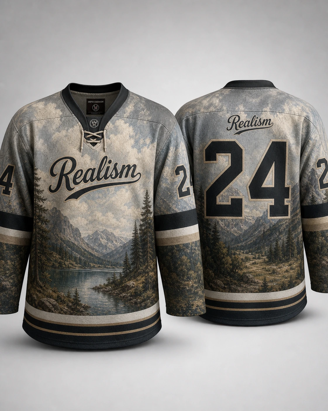 Hockeydrakt med Realismedesign