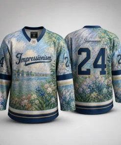 Hockeydrakt med Impressionism design