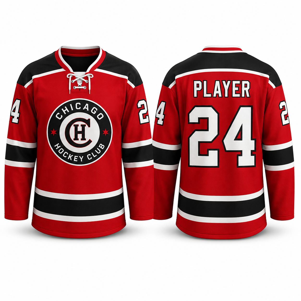 Replikadrakt hockey | Supporterdrakt med eget design 2026 Norsk hockeyjersey Replikadrakt hockey | Supporterdrakt med eget design 2026 - Bilde 12