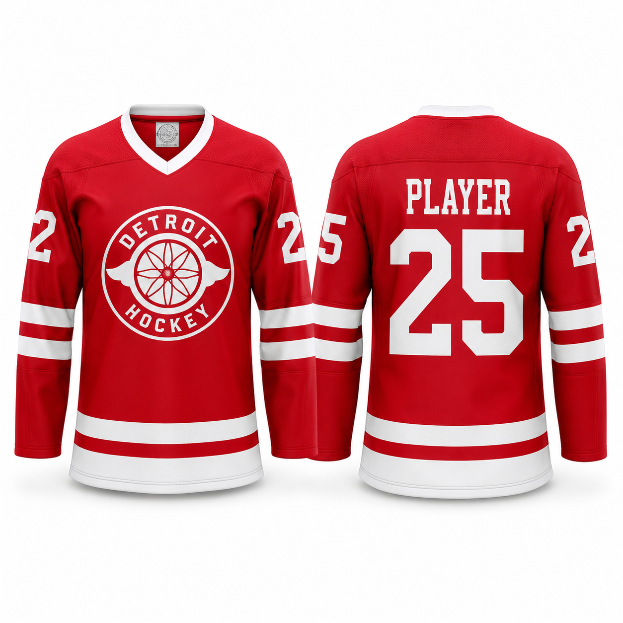 Replikadrakt hockey | Supporterdrakt med eget design 2026 Norsk hockeyjersey Replikadrakt hockey | Supporterdrakt med eget design 2026 - Bilde 9