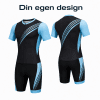 Kortermet sykkeltrøye Spandex