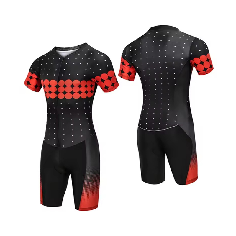 spandex sykkeldrakt kortermet spandex sykkeldrakt kortermet - Bilde 2