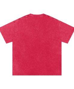 Snow Washed Oversized Cotton T-Shirt - Bilde 8