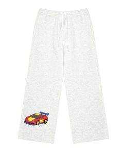Unisex joggebukse i kraftig fleece