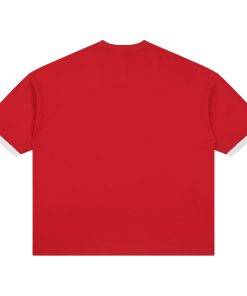Unisex Color Block Drop Shoulder T-Shirt - Bilde 8