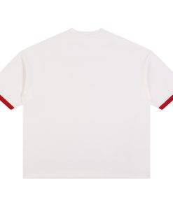 Unisex Color Block Drop Shoulder T-Shirt - Bilde 4