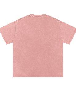 Snow Washed Oversized Cotton T-Shirt - Bilde 6
