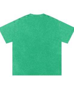 Oversized T-skjorte i bomull med snow wash - Bilde 10