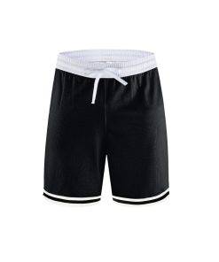 Klassiske basketballshorts med stripekant