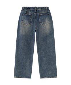 Vintage-vaskede jeans for herre Vintage-vaskede jeans for herre - Bilde 2